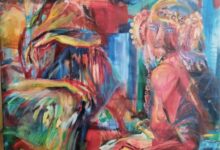 IBERYJSKA KRÓLOWA olej na płótnie 133x100cm